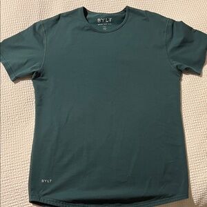 BYLT Basics Deep Teal Short Sleeve Tee